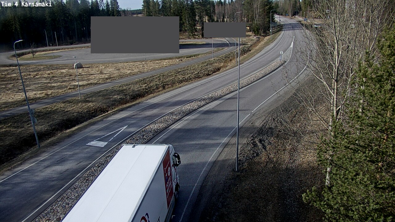Weather Camera Image Road 4 Kärsämäki, Kärsämäki, Pohjois-Pohjanmaa