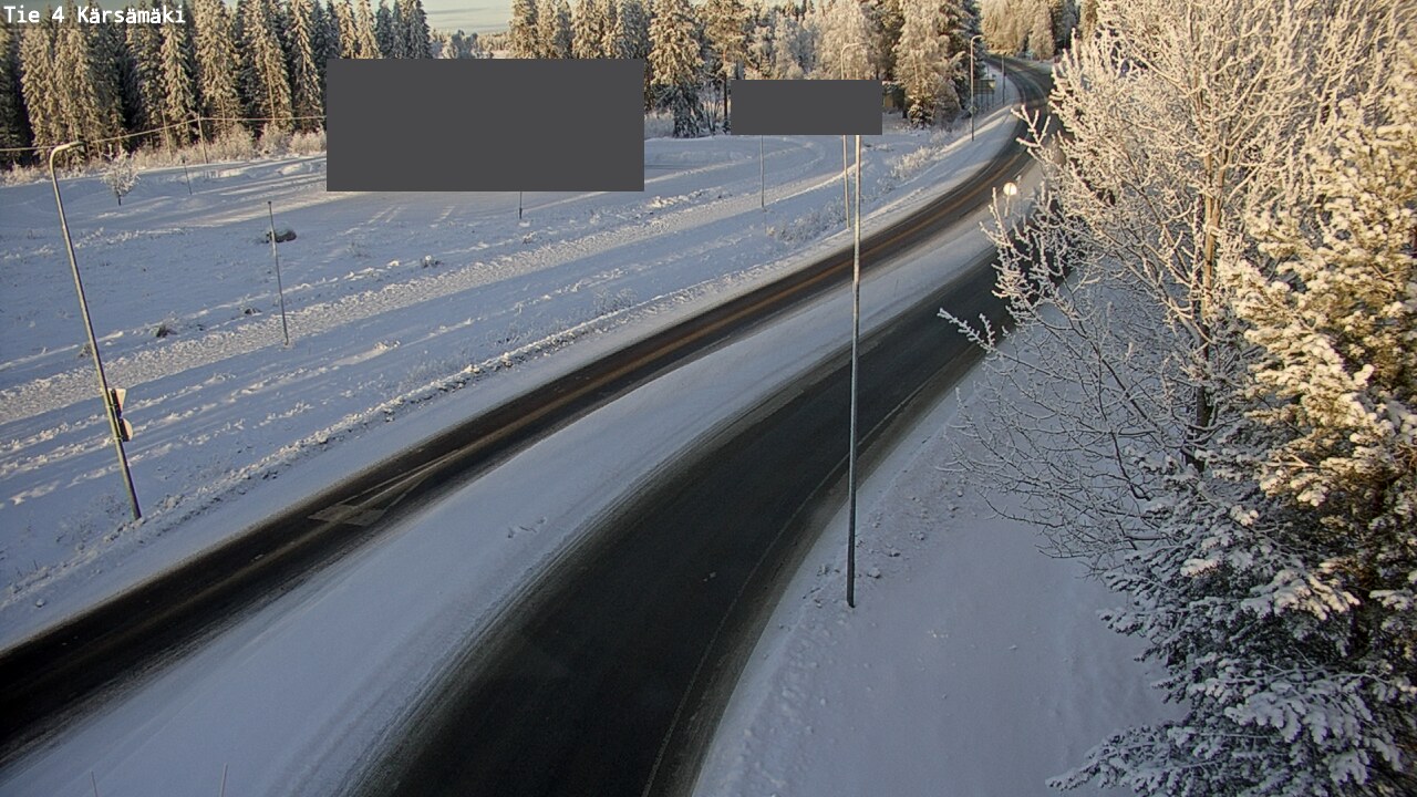 Weather Camera Image Road 4 Kärsämäki, Kärsämäki, Pohjois-Pohjanmaa