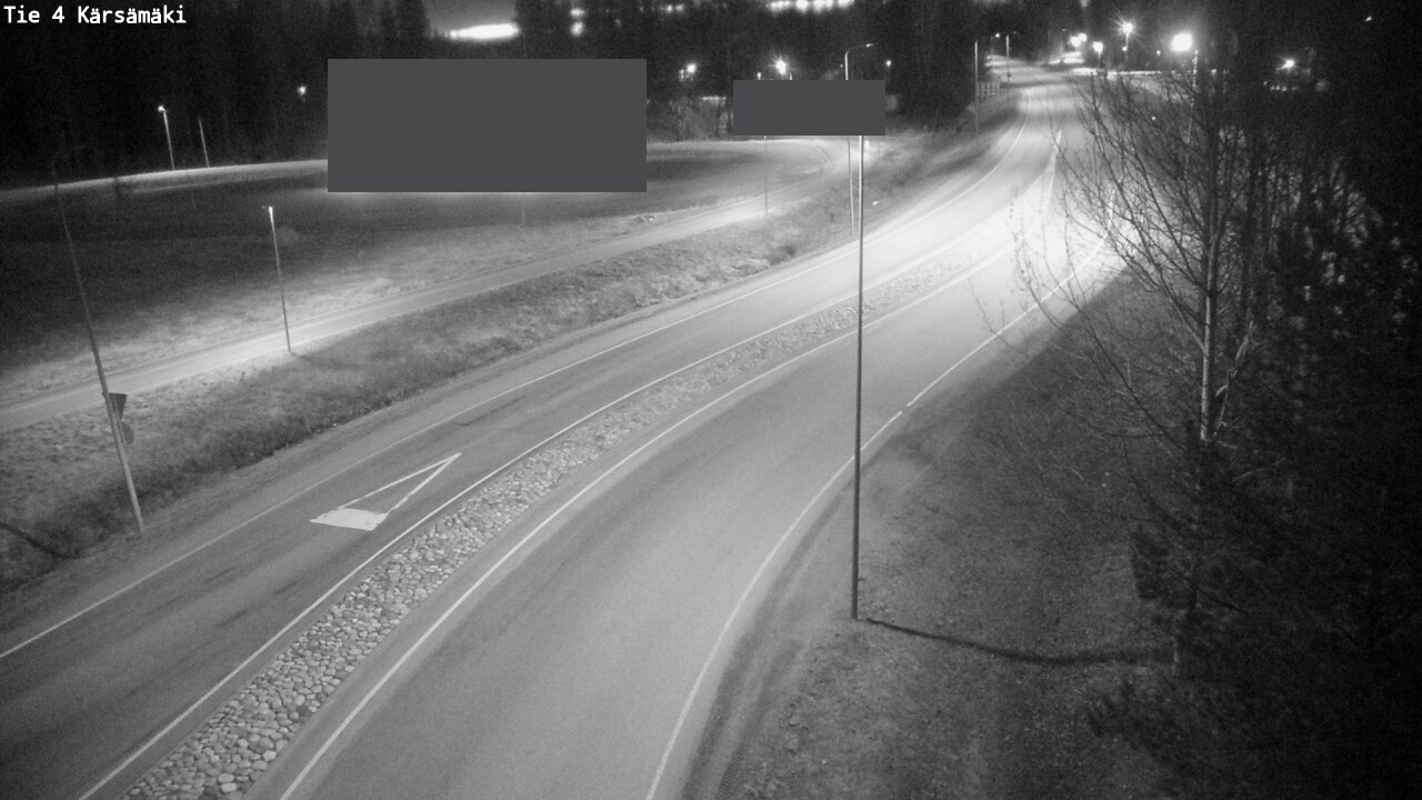 Weather Camera Image Road 4 Kärsämäki, Kärsämäki, Pohjois-Pohjanmaa