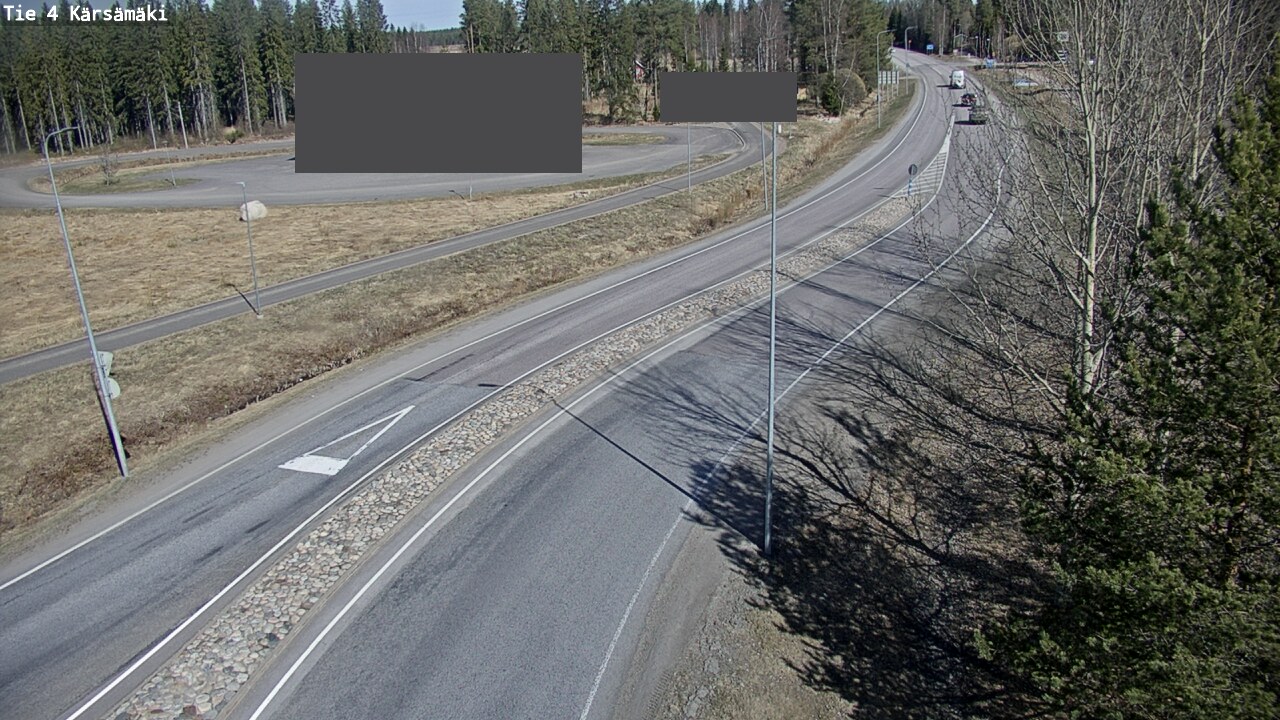 Weather Camera Image Väg 4 Kärsämäki, Kärsämäki, Pohjois-Pohjanmaa
