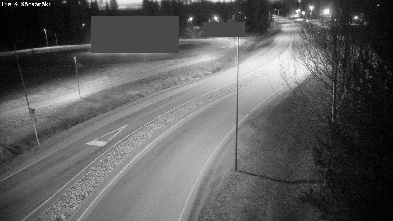 Weather Camera Image Road 4 Kärsämäki, Kärsämäki, Pohjois-Pohjanmaa