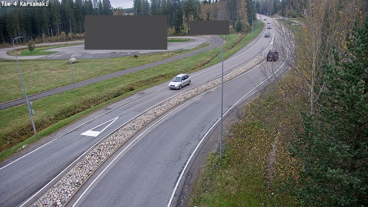 Weather Camera Image Väg 4 Kärsämäki, Kärsämäki, Pohjois-Pohjanmaa