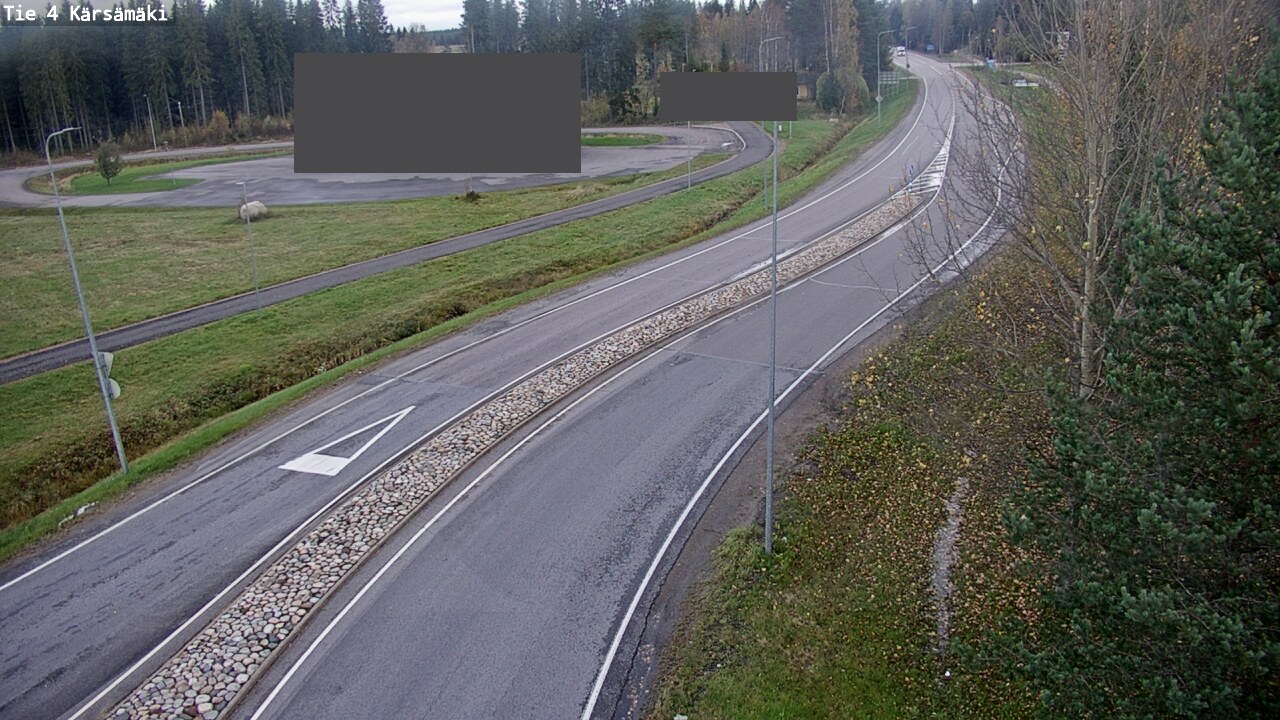 Weather Camera Image Väg 4 Kärsämäki, Kärsämäki, Pohjois-Pohjanmaa