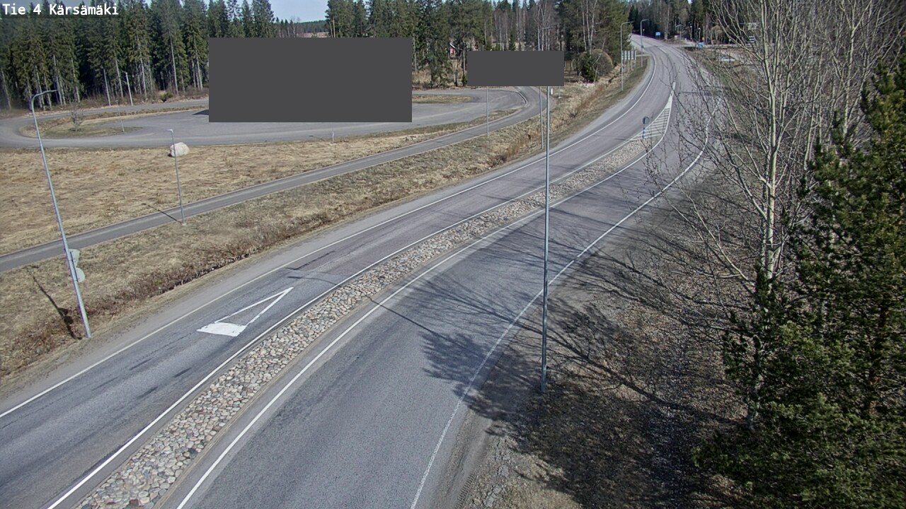 Weather Camera Image Road 4 Kärsämäki, Kärsämäki, Pohjois-Pohjanmaa