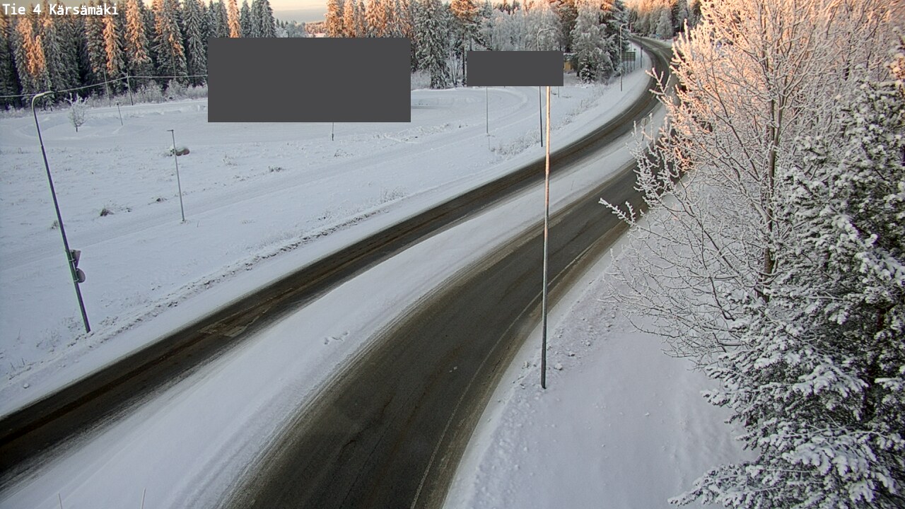 Weather Camera Image Road 4 Kärsämäki, Kärsämäki, Pohjois-Pohjanmaa