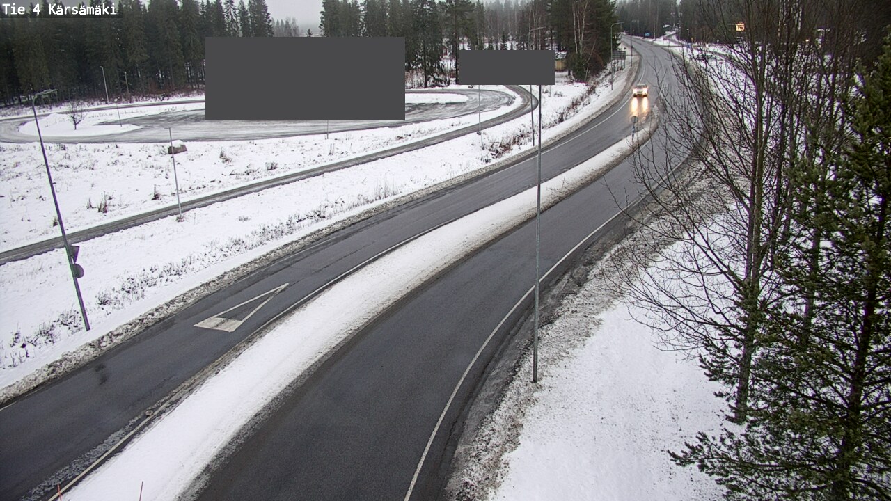 Weather Camera Image Road 4 Kärsämäki, Kärsämäki, Pohjois-Pohjanmaa
