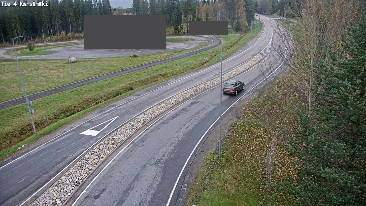 Weather Camera Image Väg 4 Kärsämäki, Kärsämäki, Pohjois-Pohjanmaa