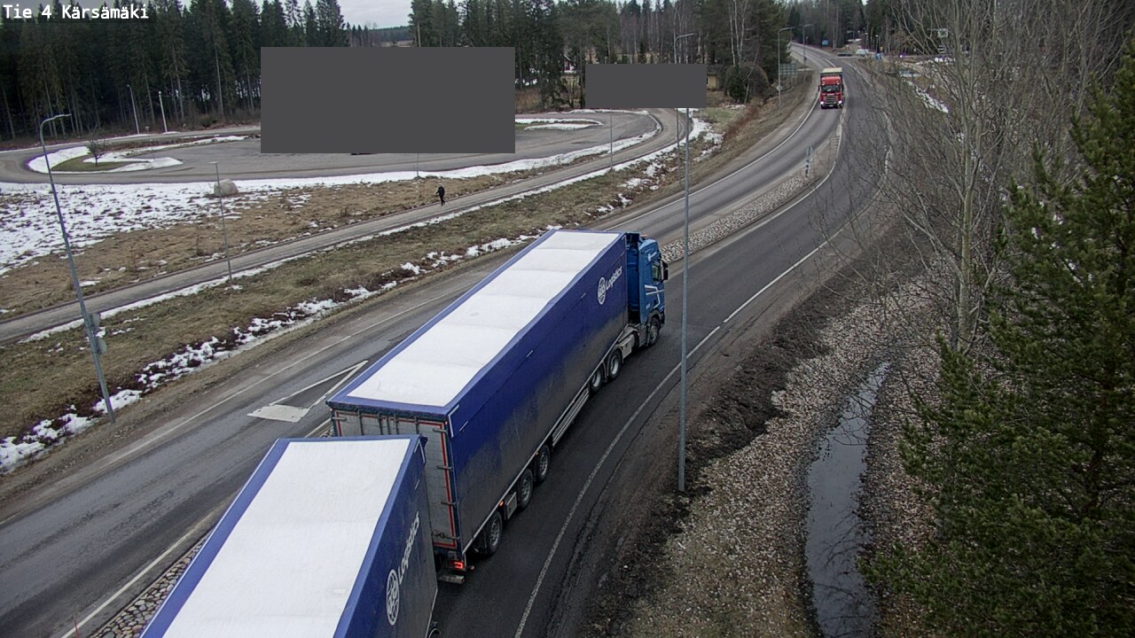 Weather Camera Image Väg 4 Kärsämäki, Kärsämäki, Pohjois-Pohjanmaa