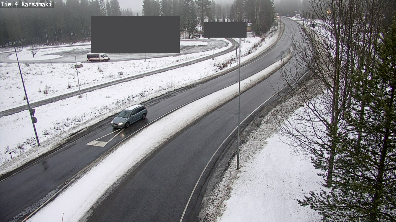 Weather Camera Image Road 4 Kärsämäki, Kärsämäki, Pohjois-Pohjanmaa