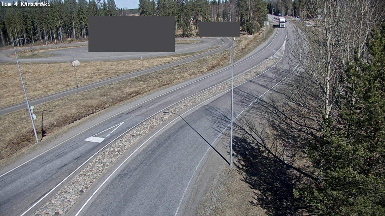 Weather Camera Image Road 4 Kärsämäki, Kärsämäki, Pohjois-Pohjanmaa