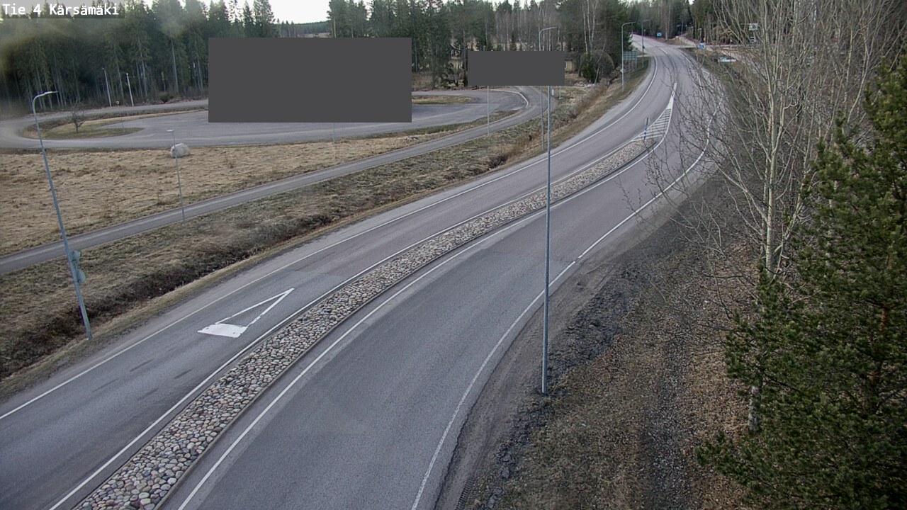 Weather Camera Image Road 4 Kärsämäki, Kärsämäki, Pohjois-Pohjanmaa