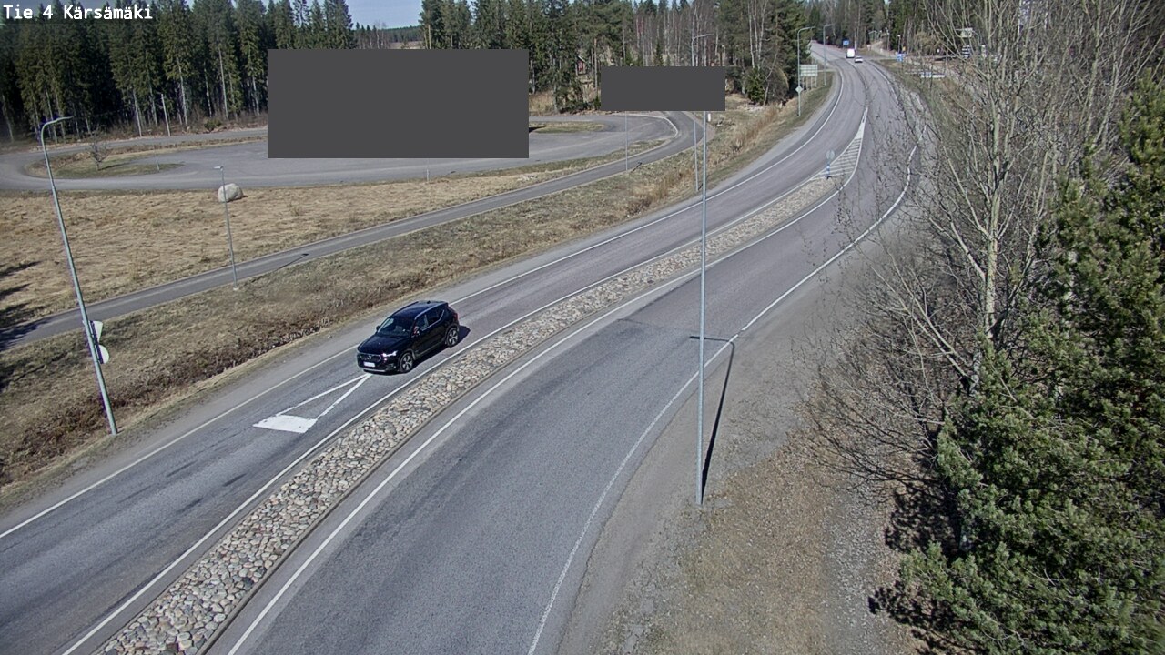 Weather Camera Image Väg 4 Kärsämäki, Kärsämäki, Pohjois-Pohjanmaa
