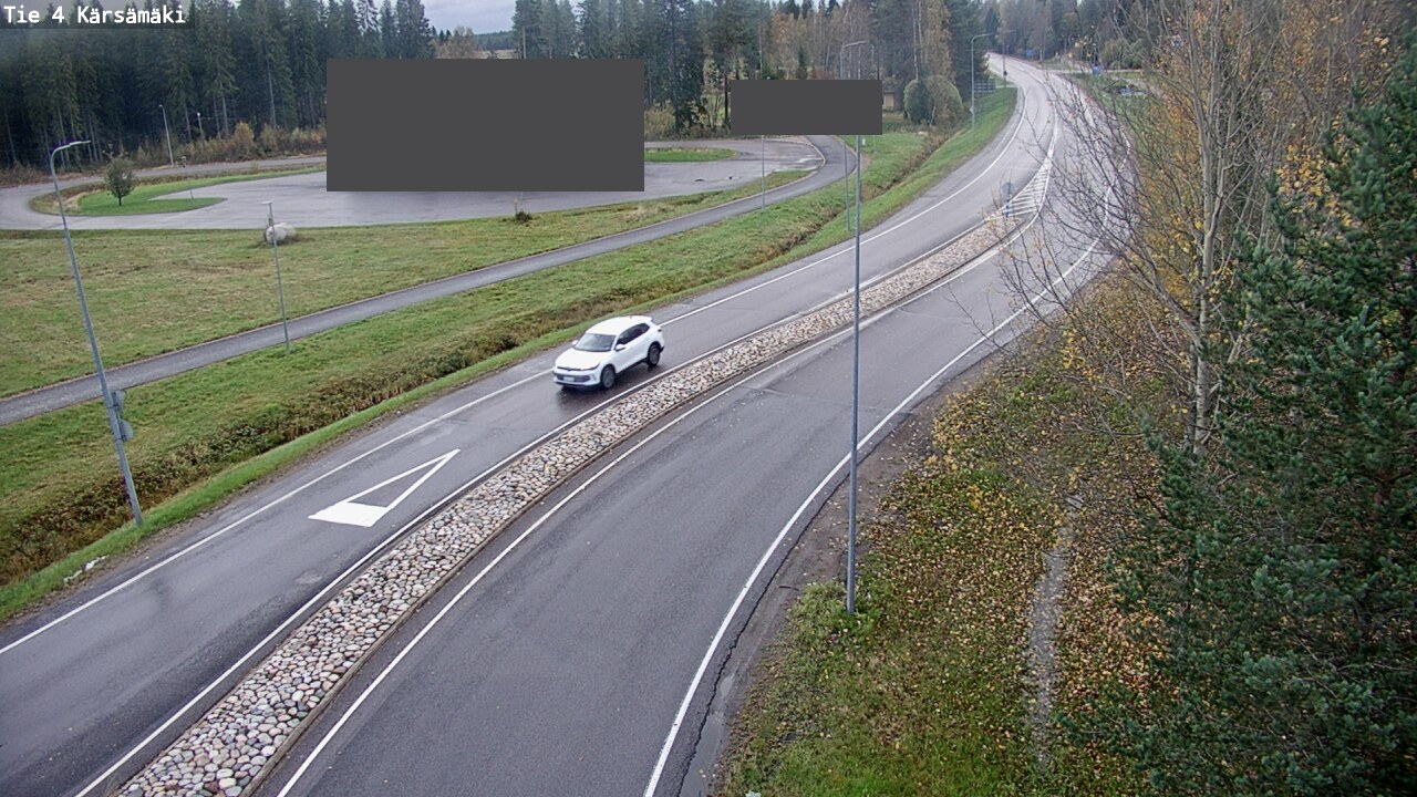 Weather Camera Image Väg 4 Kärsämäki, Kärsämäki, Pohjois-Pohjanmaa