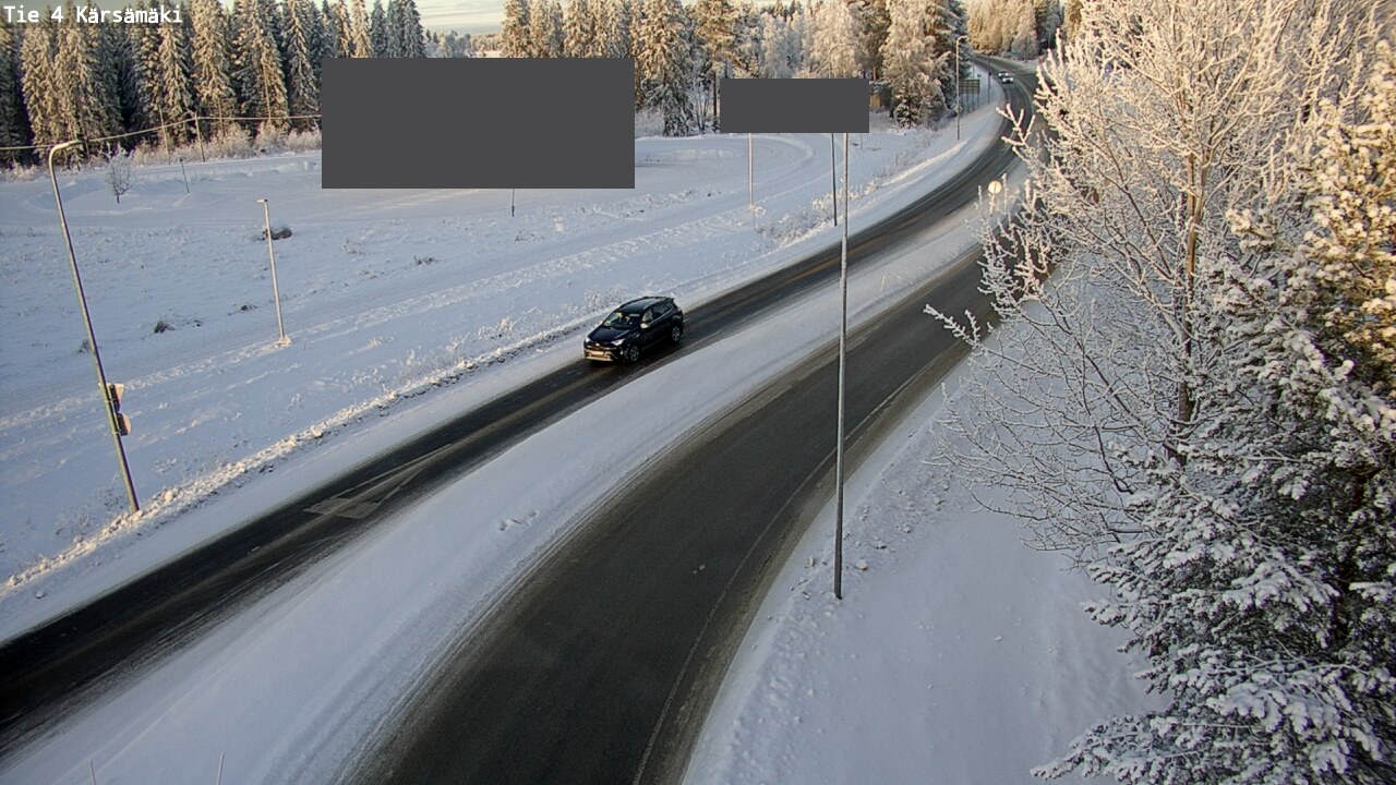 Weather Camera Image Road 4 Kärsämäki, Kärsämäki, Pohjois-Pohjanmaa