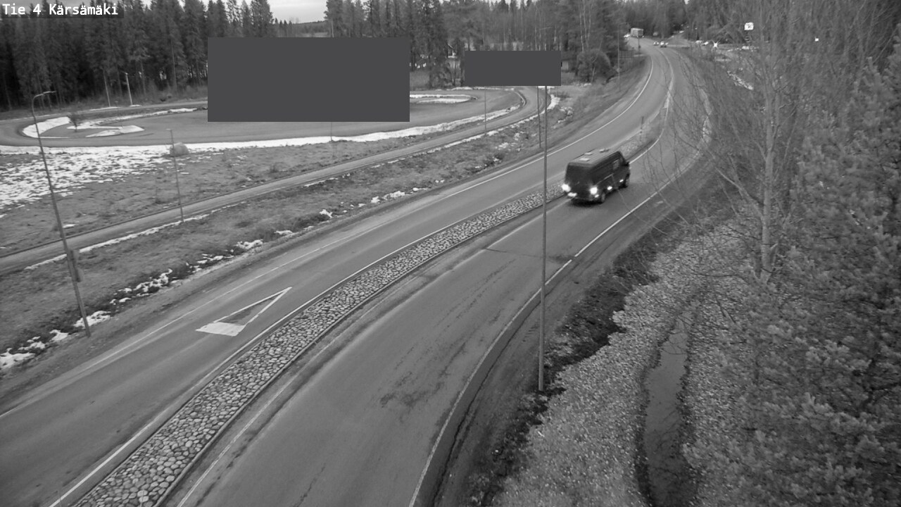 Weather Camera Image Road 4 Kärsämäki, Kärsämäki, Pohjois-Pohjanmaa
