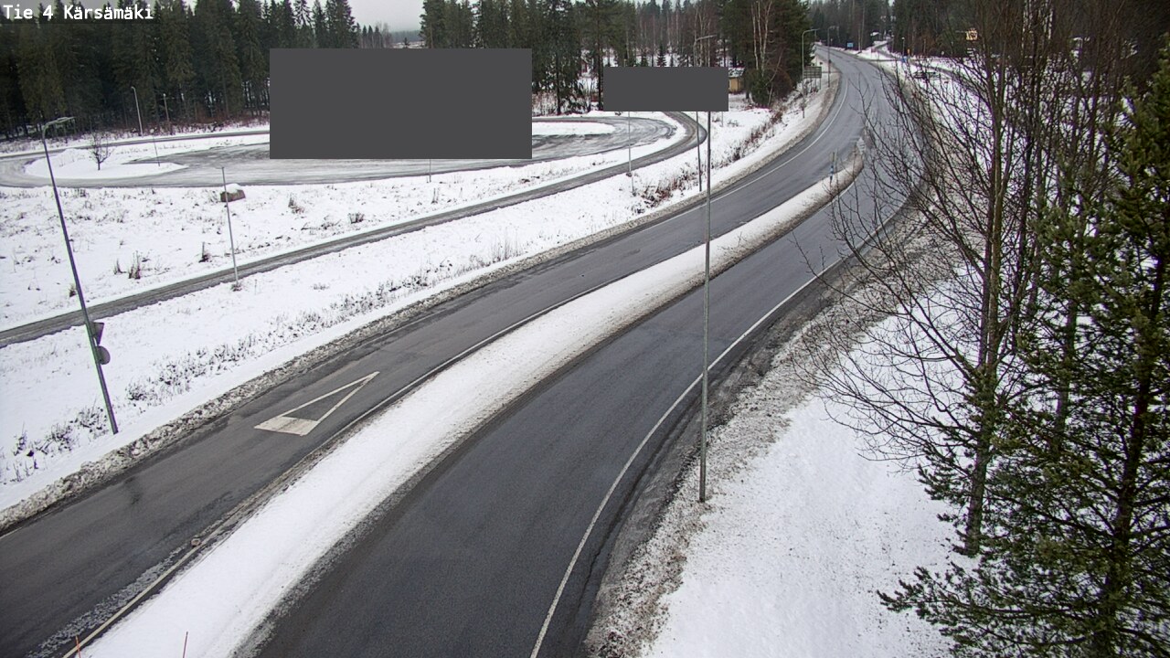 Weather Camera Image Road 4 Kärsämäki, Kärsämäki, Pohjois-Pohjanmaa
