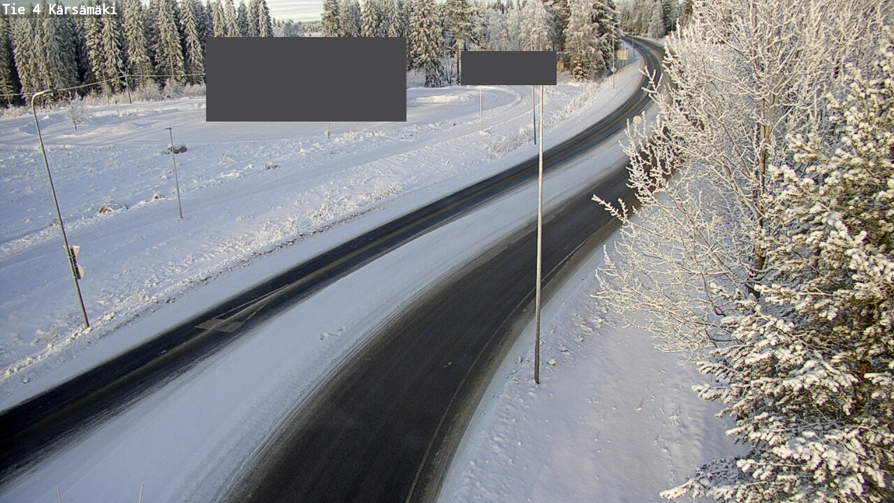 Weather Camera Image Road 4 Kärsämäki, Kärsämäki, Pohjois-Pohjanmaa