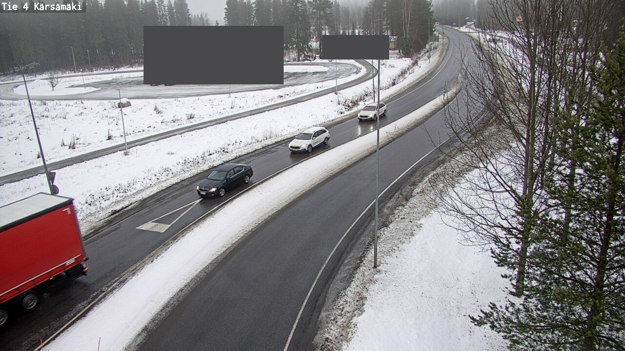 Weather Camera Image Road 4 Kärsämäki, Kärsämäki, Pohjois-Pohjanmaa