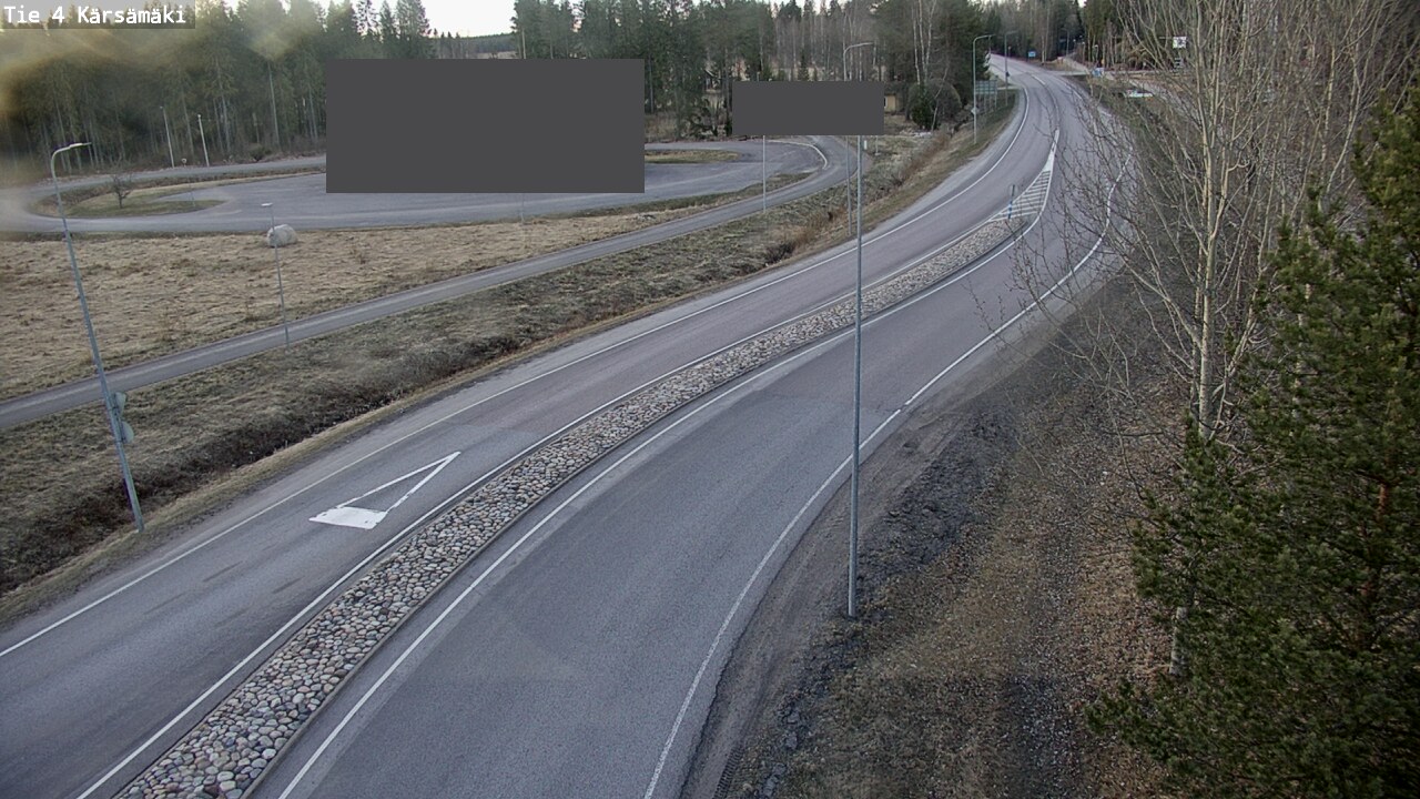 Weather Camera Image Road 4 Kärsämäki, Kärsämäki, Pohjois-Pohjanmaa