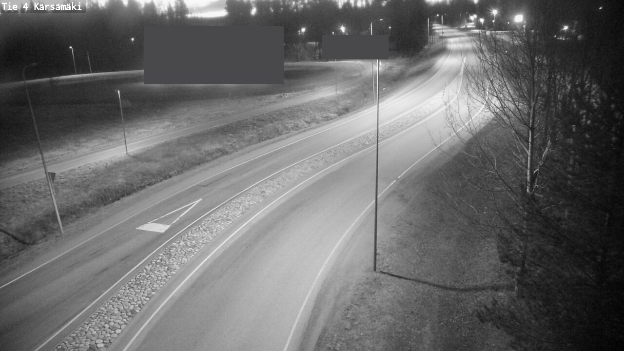 Weather Camera Image Road 4 Kärsämäki, Kärsämäki, Pohjois-Pohjanmaa