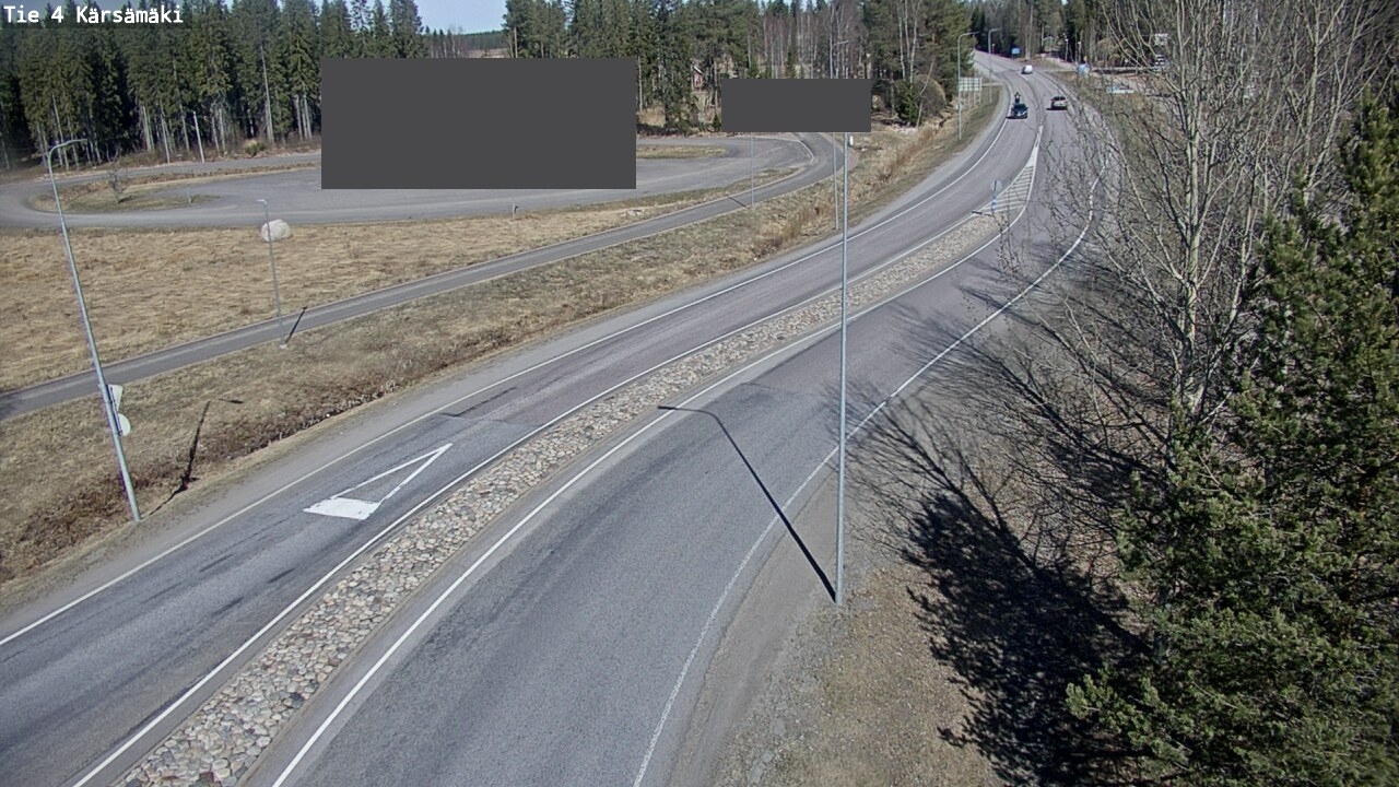 Weather Camera Image Road 4 Kärsämäki, Kärsämäki, Pohjois-Pohjanmaa