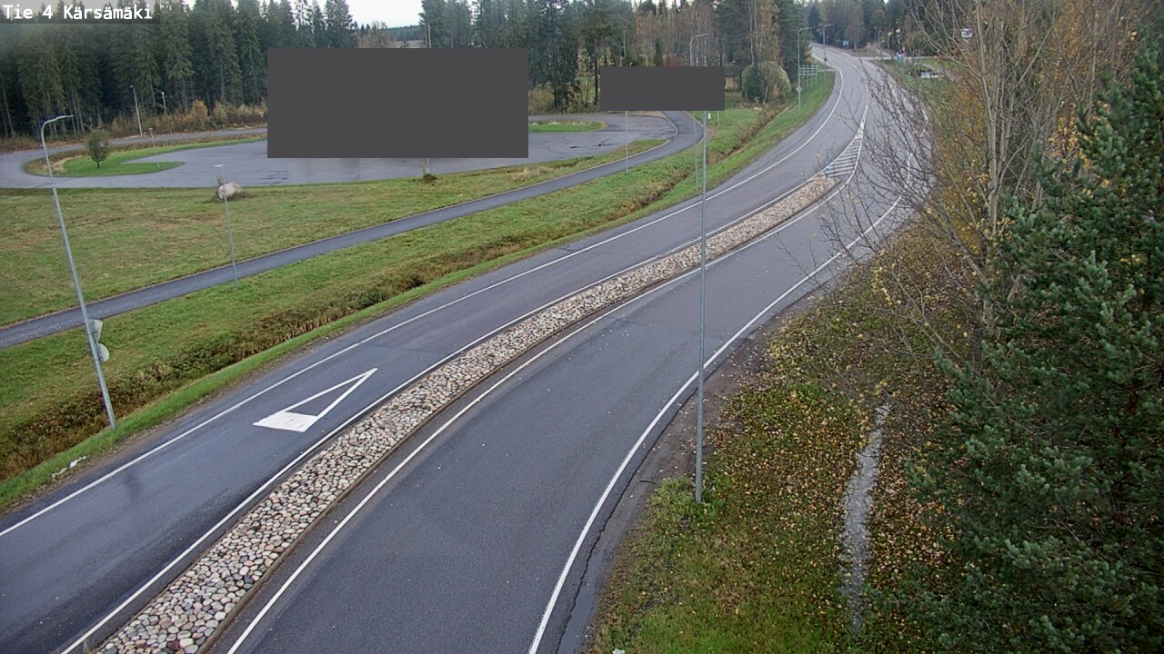 Weather Camera Image Väg 4 Kärsämäki, Kärsämäki, Pohjois-Pohjanmaa