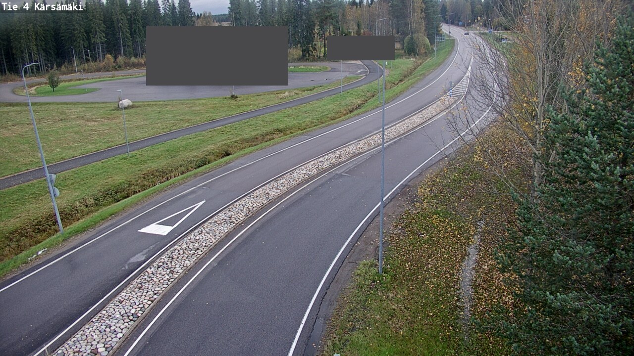 Weather Camera Image Väg 4 Kärsämäki, Kärsämäki, Pohjois-Pohjanmaa