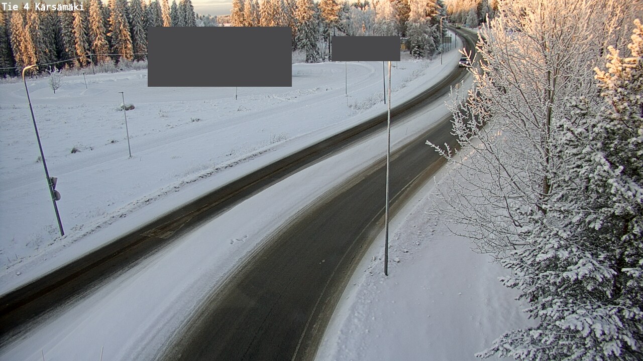 Weather Camera Image Road 4 Kärsämäki, Kärsämäki, Pohjois-Pohjanmaa