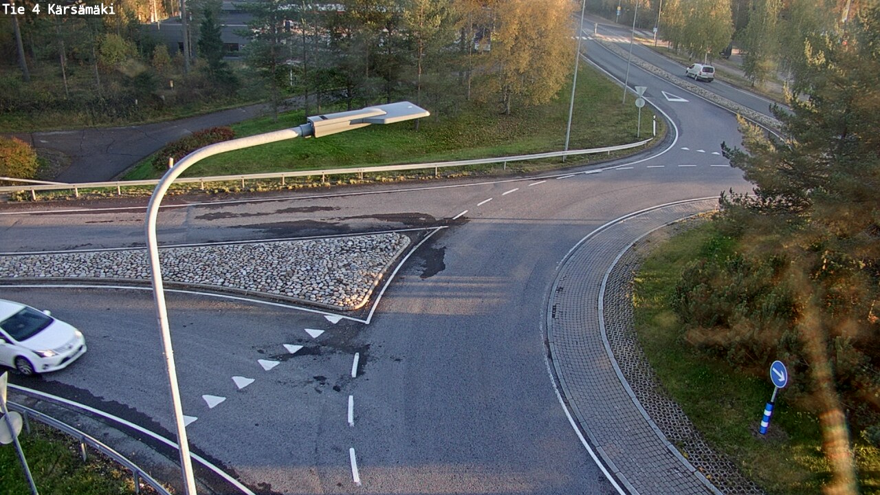 Weather Camera Image Väg 4 Kärsämäki, Kärsämäki, Pohjois-Pohjanmaa