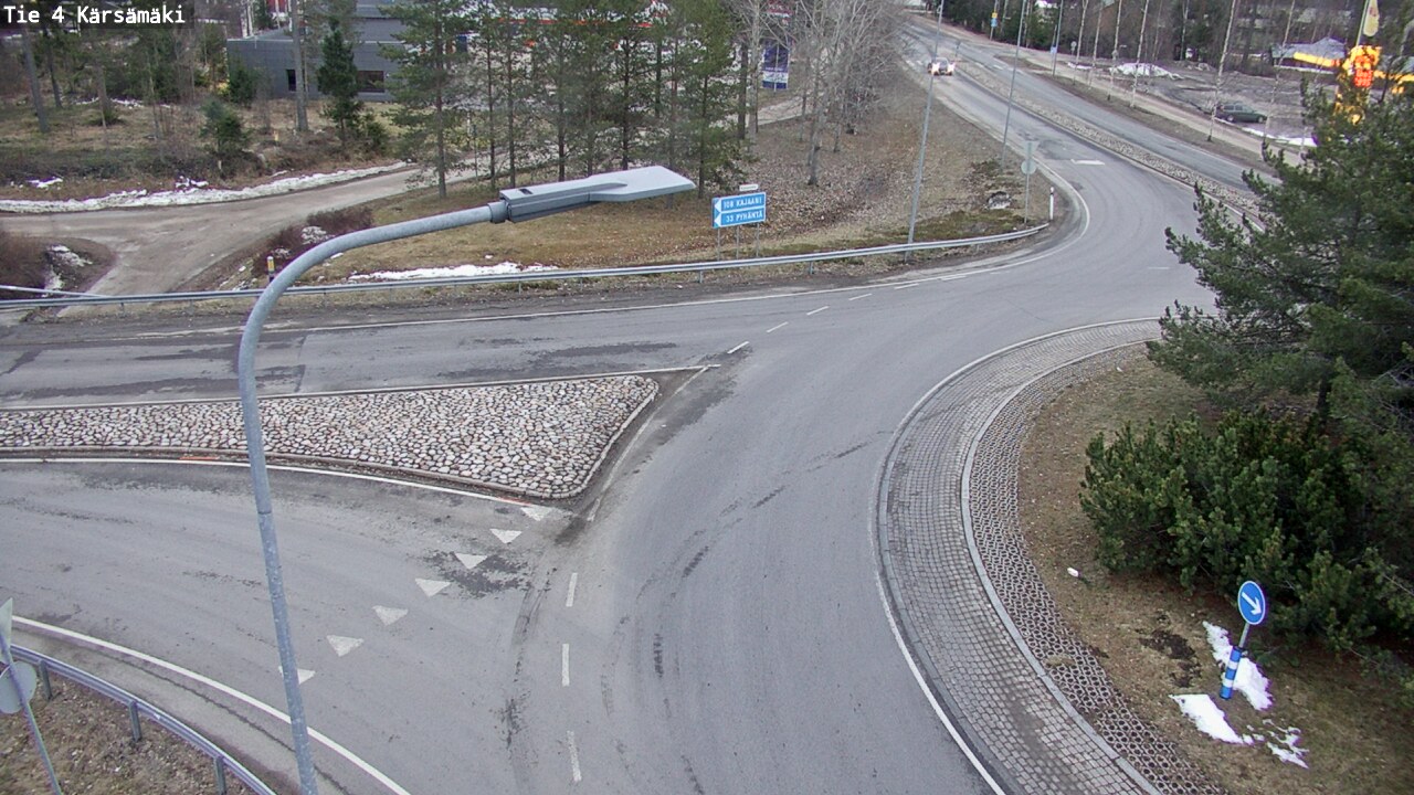 Weather Camera Image Väg 4 Kärsämäki, Kärsämäki, Pohjois-Pohjanmaa