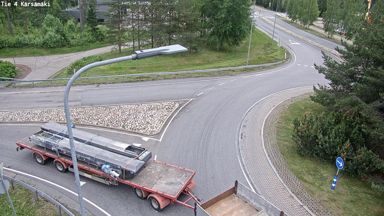 Weather Camera Image Road 4 Kärsämäki, Kärsämäki, Pohjois-Pohjanmaa