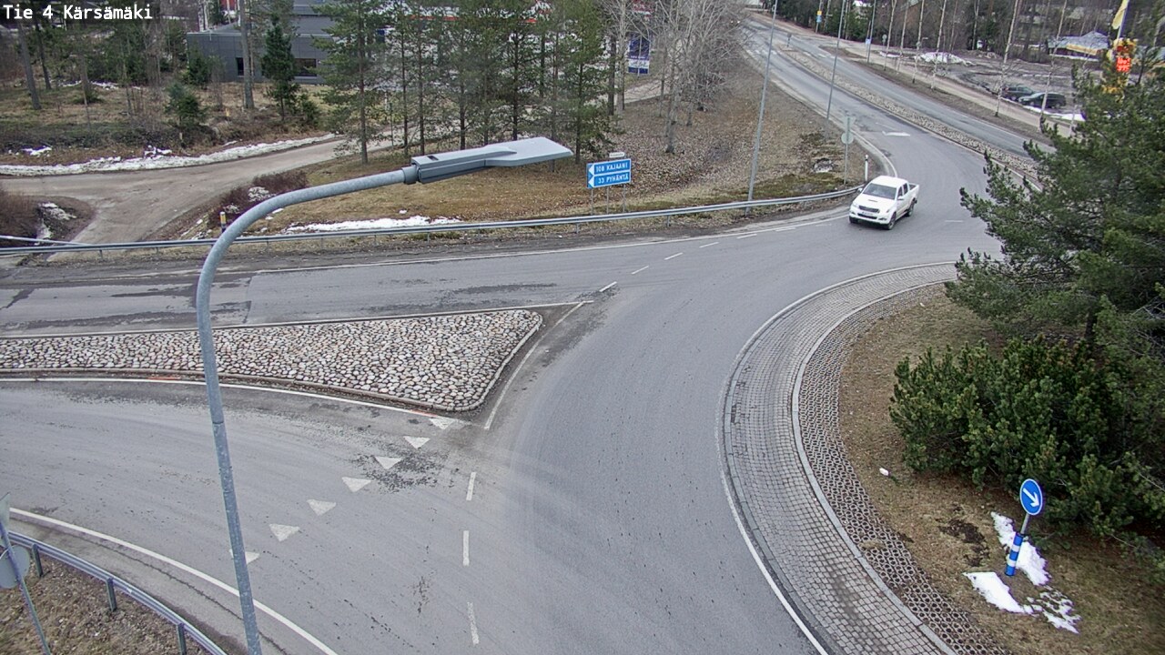 Weather Camera Image Road 4 Kärsämäki, Kärsämäki, Pohjois-Pohjanmaa