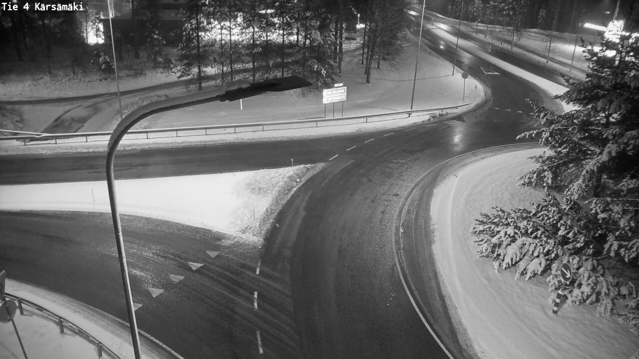 Weather Camera Image Road 4 Kärsämäki, Kärsämäki, Pohjois-Pohjanmaa