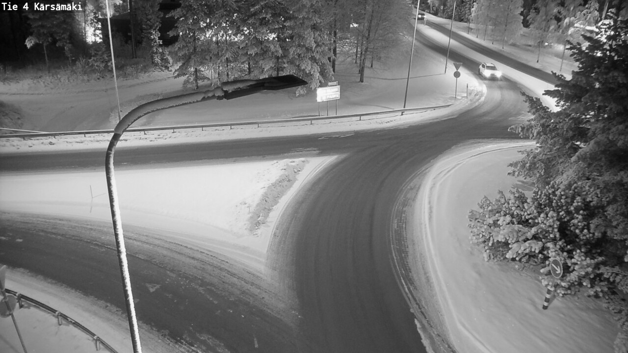 Weather Camera Image Road 4 Kärsämäki, Kärsämäki, Pohjois-Pohjanmaa