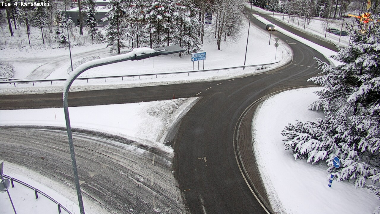 Weather Camera Image Road 4 Kärsämäki, Kärsämäki, Pohjois-Pohjanmaa