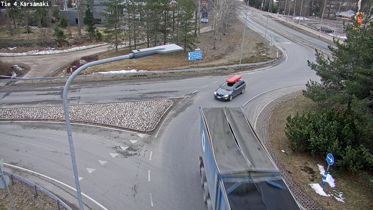 Weather Camera Image Väg 4 Kärsämäki, Kärsämäki, Pohjois-Pohjanmaa
