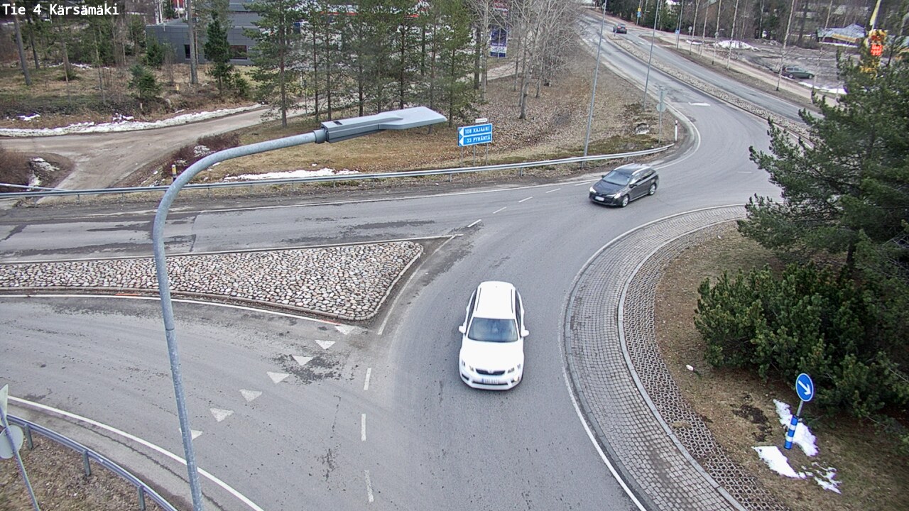 Weather Camera Image Väg 4 Kärsämäki, Kärsämäki, Pohjois-Pohjanmaa