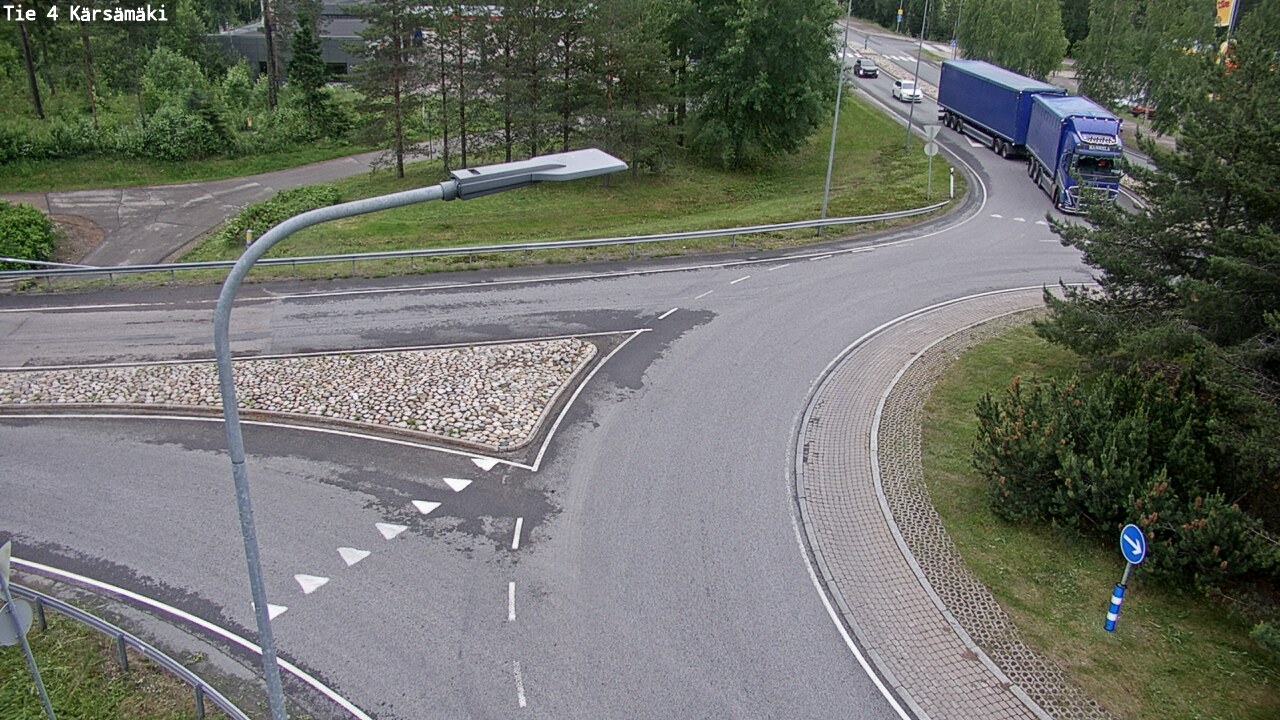 Weather Camera Image Road 4 Kärsämäki, Kärsämäki, Pohjois-Pohjanmaa