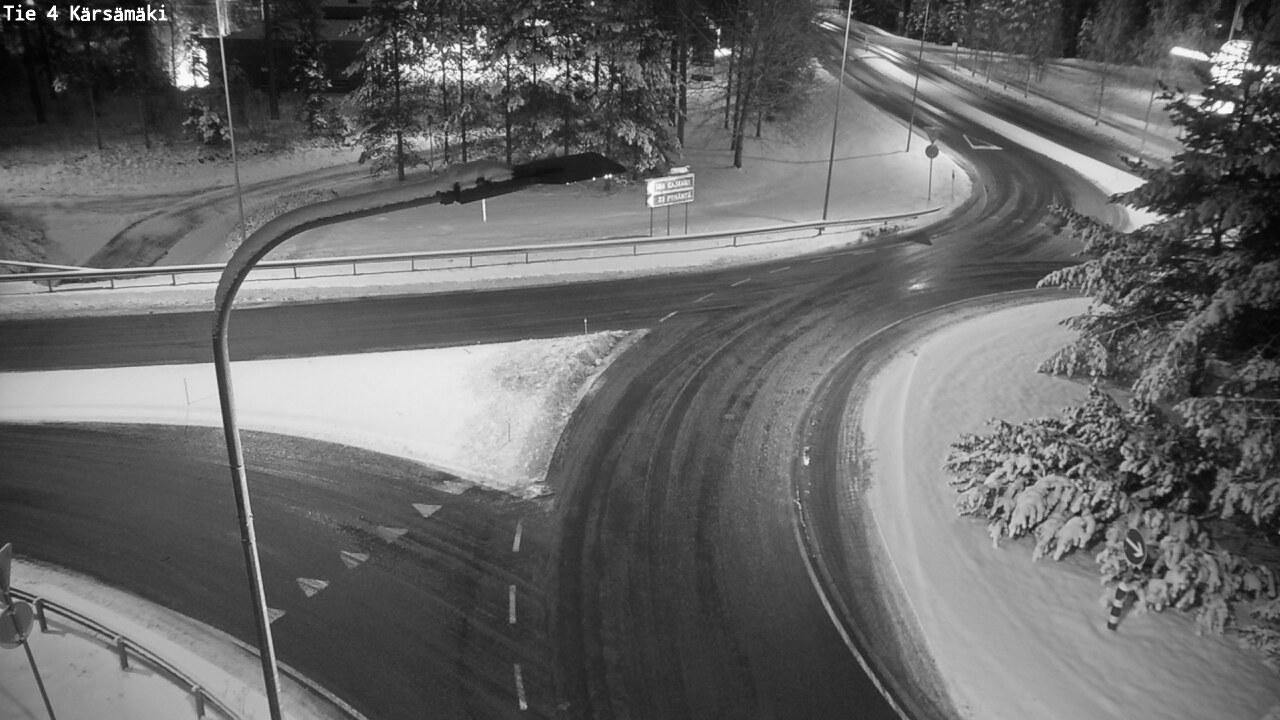 Weather Camera Image Road 4 Kärsämäki, Kärsämäki, Pohjois-Pohjanmaa