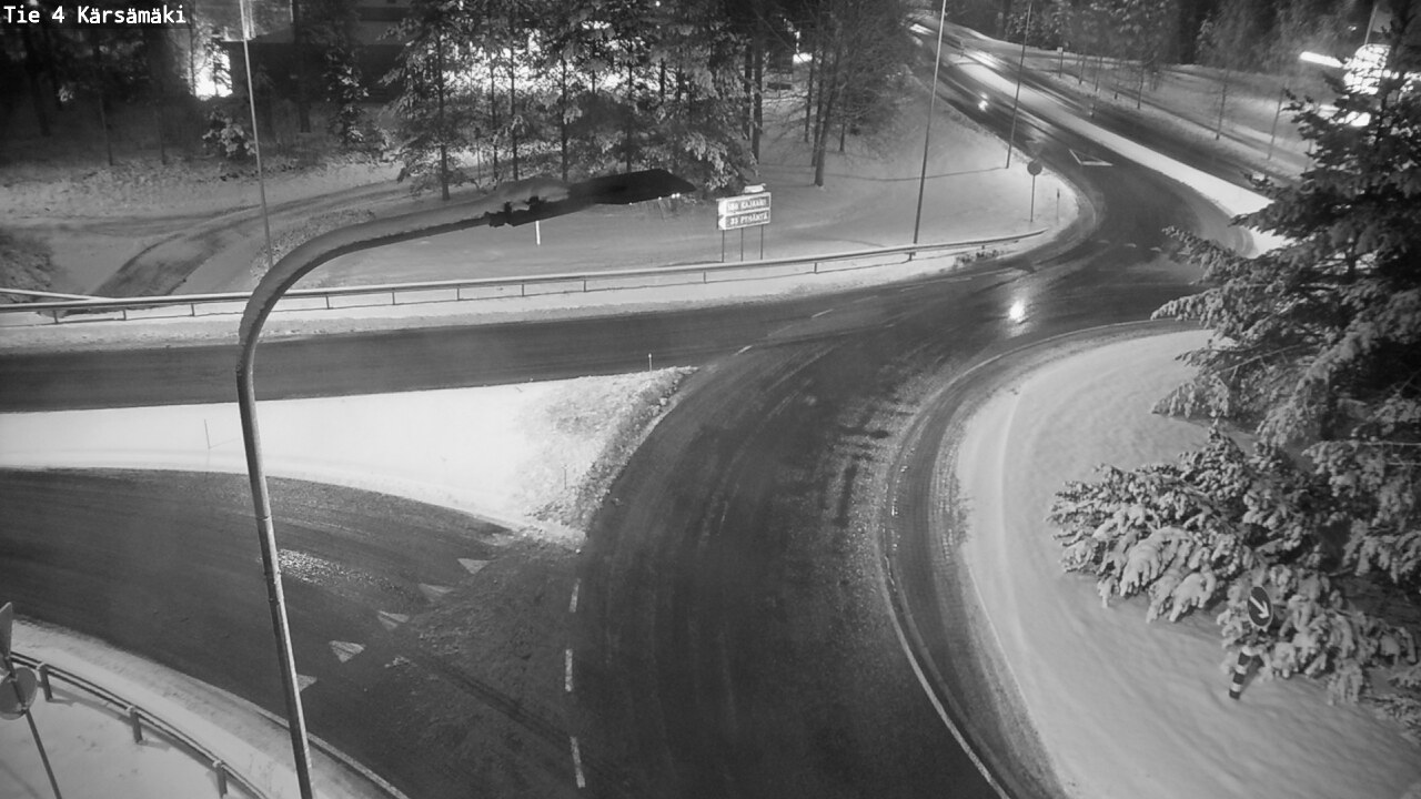 Weather Camera Image Road 4 Kärsämäki, Kärsämäki, Pohjois-Pohjanmaa