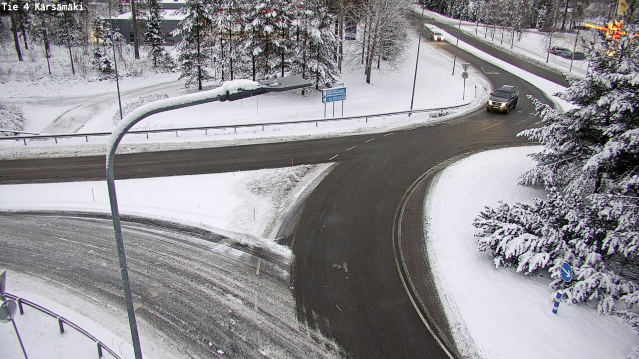 Weather Camera Image Road 4 Kärsämäki, Kärsämäki, Pohjois-Pohjanmaa