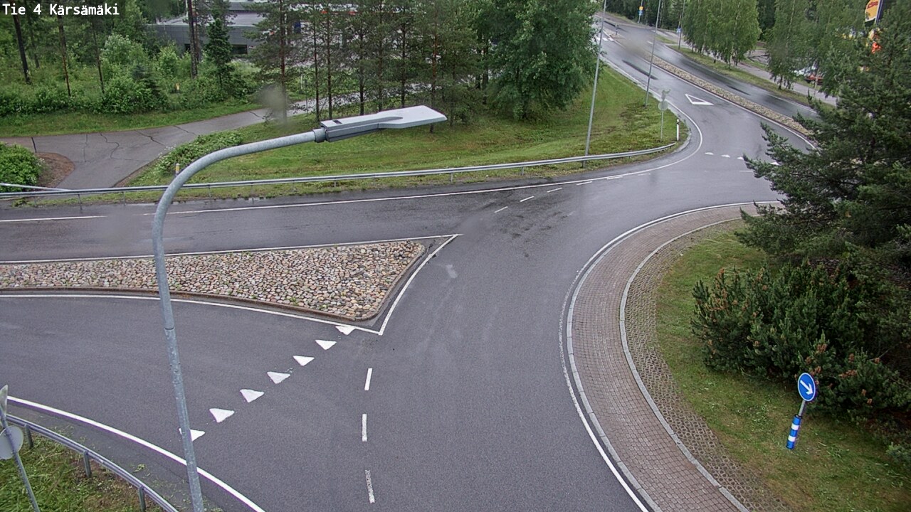 Weather Camera Image Road 4 Kärsämäki, Kärsämäki, Pohjois-Pohjanmaa