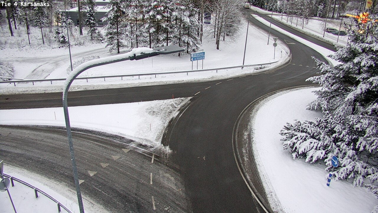 Weather Camera Image Road 4 Kärsämäki, Kärsämäki, Pohjois-Pohjanmaa