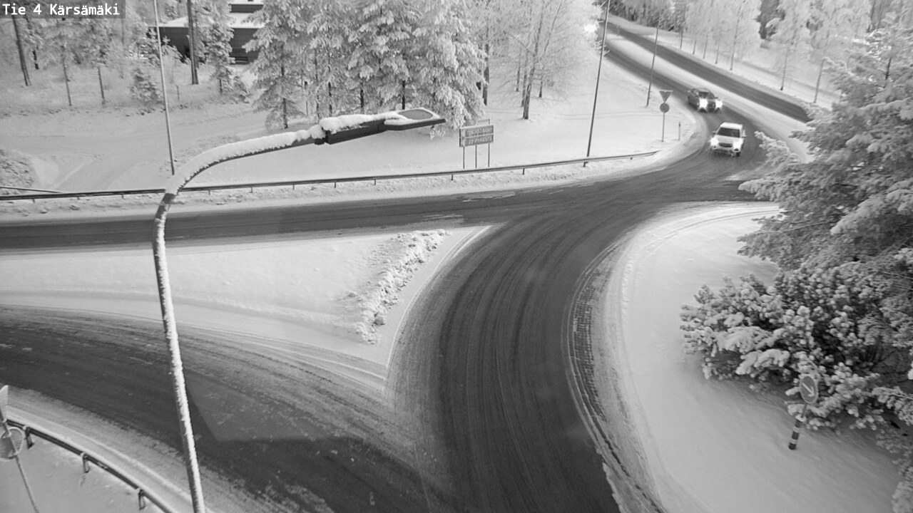 Weather Camera Image Road 4 Kärsämäki, Kärsämäki, Pohjois-Pohjanmaa
