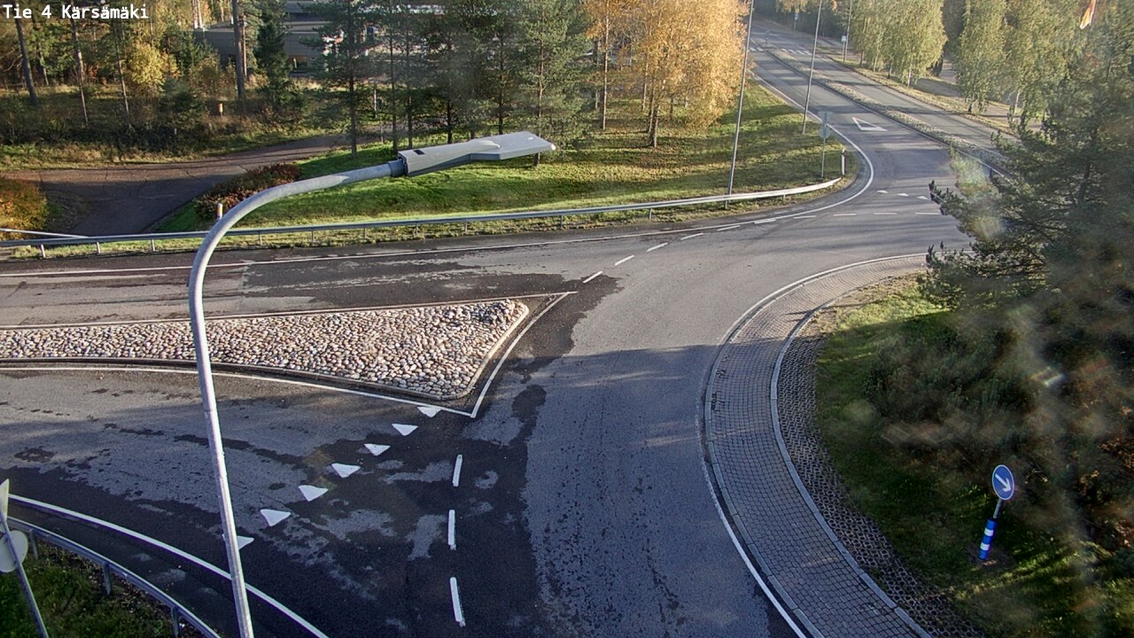 Weather Camera Image Väg 4 Kärsämäki, Kärsämäki, Pohjois-Pohjanmaa