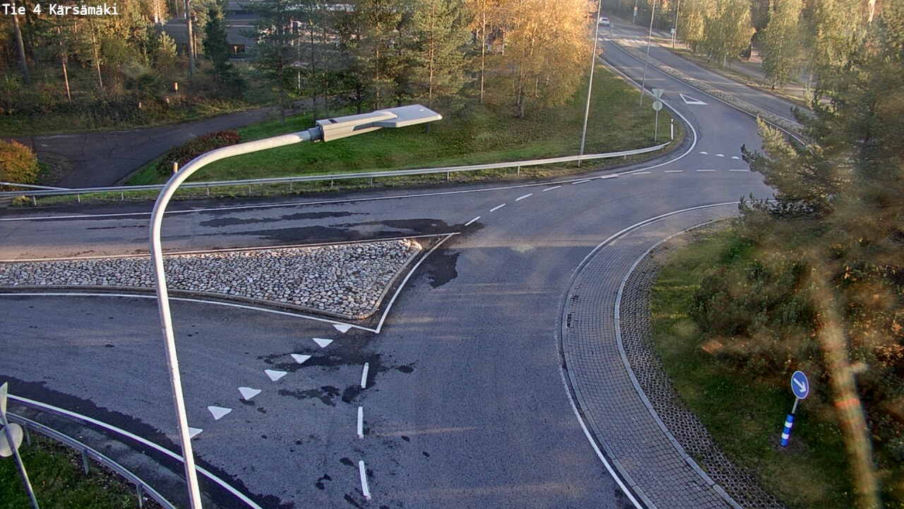 Weather Camera Image Väg 4 Kärsämäki, Kärsämäki, Pohjois-Pohjanmaa