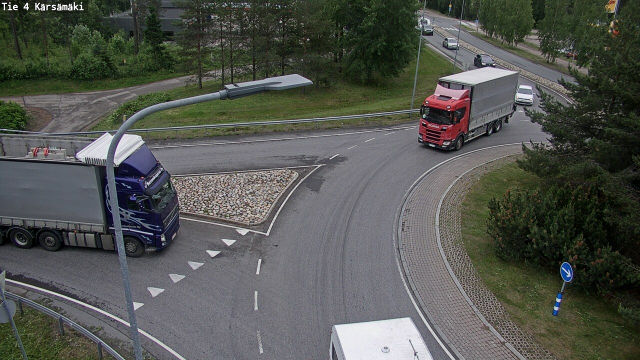 Weather Camera Image Road 4 Kärsämäki, Kärsämäki, Pohjois-Pohjanmaa