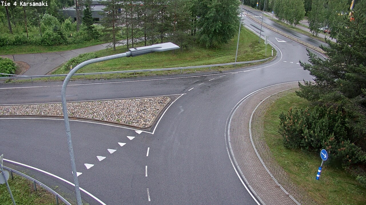 Weather Camera Image Road 4 Kärsämäki, Kärsämäki, Pohjois-Pohjanmaa