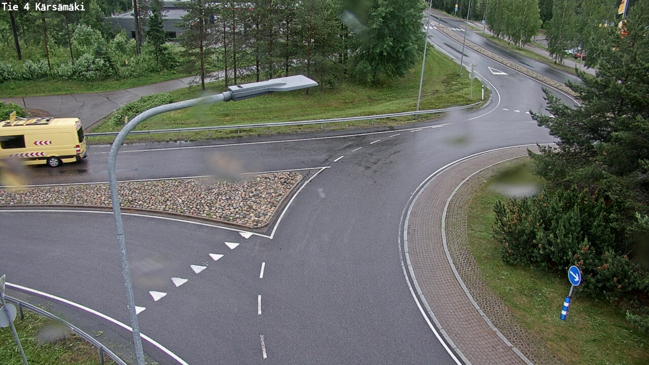 Weather Camera Image Road 4 Kärsämäki, Kärsämäki, Pohjois-Pohjanmaa