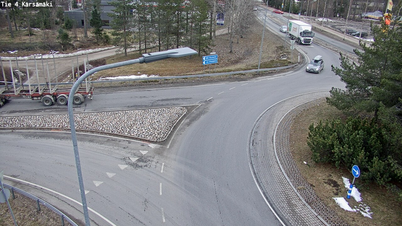 Weather Camera Image Road 4 Kärsämäki, Kärsämäki, Pohjois-Pohjanmaa